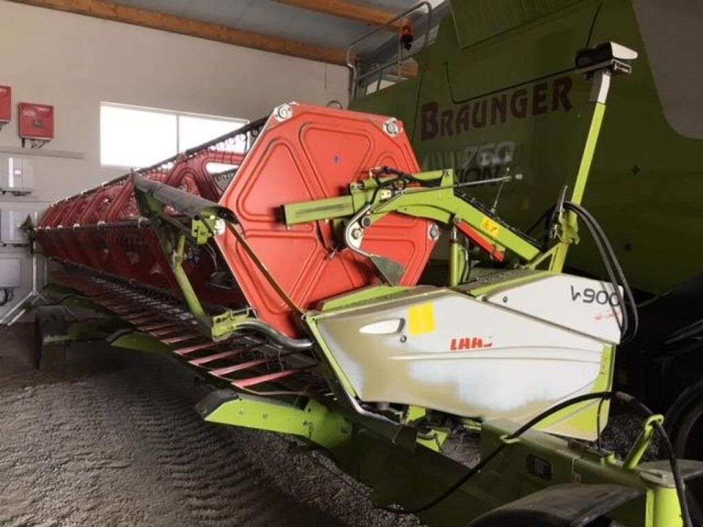 CLAAS Vario 900 mit Laserpilot reaper