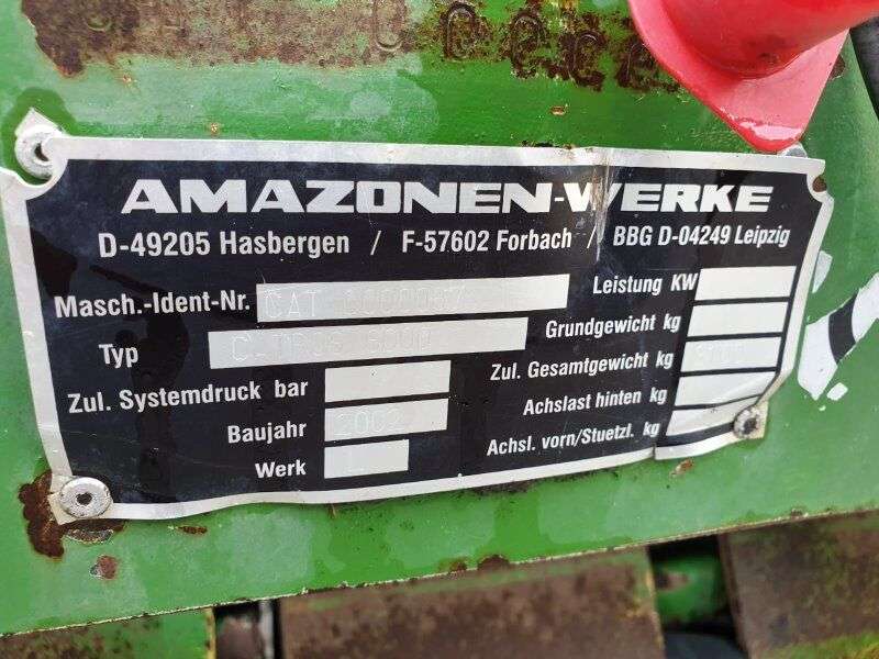 AMAZONE CATROS 6001 disk harrow - Photo 2