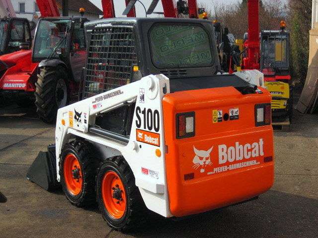 BOBCAT S 100 - 1.8t. / Zusatzhydraulik skid steer - Photo 13