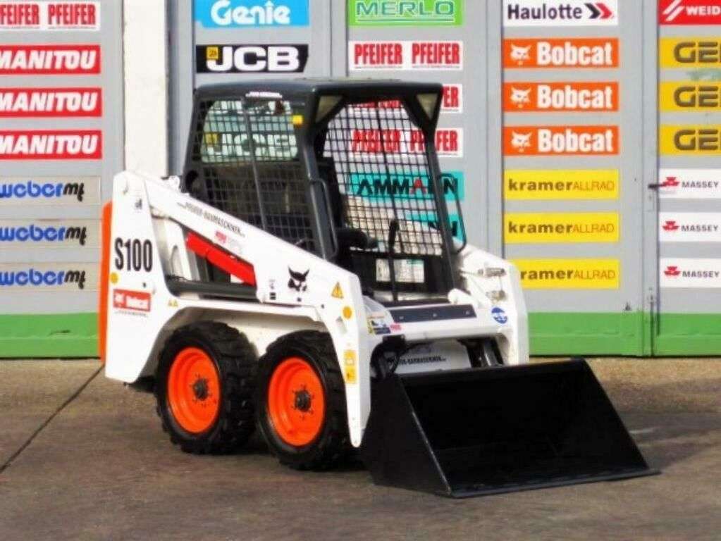 BOBCAT Kompaktlader S 100 - 1.8t. / Zusatzhydraulik skid steer - Photo 3