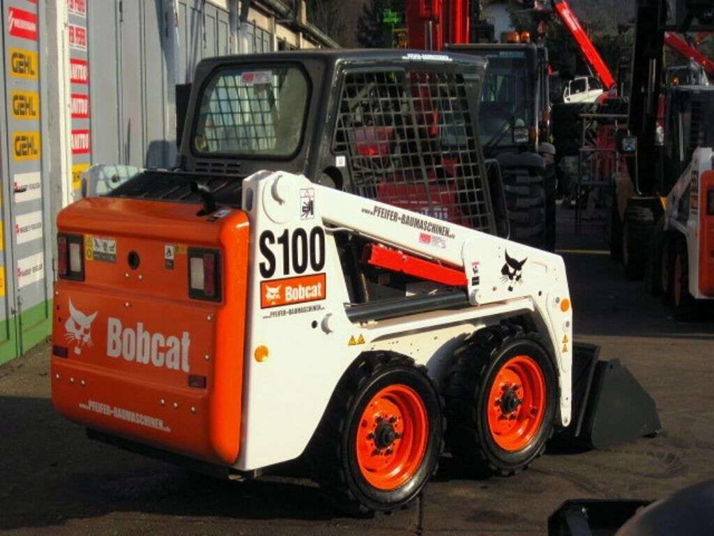 BOBCAT S 100 - 1.8t. / Zusatzhydraulik skid steer - Photo 6
